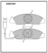 ALLIED NIPPON ADB1581 Колодки тормозные дисковые
