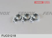 FENOX FUC01218 Хомут червячный, оцинкованный 12-18 x 9 мм