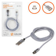 AIRLINE ACHI6M17 Зарядный кабель для Iphone/IPad с магнитным коннектором (ACH-I6M-17)