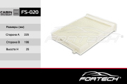 Fortech FS020 Фильтр салонный