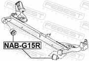 Febest NABG15R Сайлентблок задней балки
