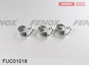 FENOX FUC01018 Хомут червячный, оцинкованный 10-18 x 9 мм