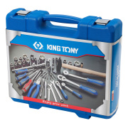 KING TONY 7577MR Набор инструментов универсальный, 77 предметов