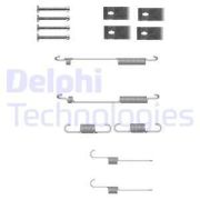 Delphi LY1332 Комплект монтажный барабанных тормозных колодок