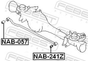 Febest NAB057 Сайлентблок передней поперечной тяги
