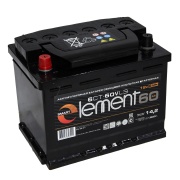 SMART ELEMENT ELE603L Батарея аккумуляторная 12В 60 А/ч 500А прямая (+/-) поляр. стандартные (Европа) клеммы L2