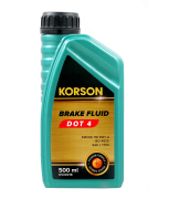 Korson KS30018 Жидкость тормозная BRAKE FLUID DOT 4 0.5 л.