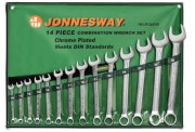 Jonnesway W26114S Набор ключей гаечных комбинированных в сумке, 10-32 мм, 14 предметов
