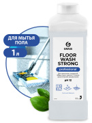 GraSS 250100 Очиститель многоцелевой Floor wash strong, концентрированное щелочное моющее средство для особо сильных загрязнений из расчета 5 10 гл воды, 1 л