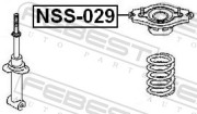 Febest NSS029 Опора заднего амортизатора