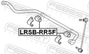 Febest LRSBRRSF Втулка переднего стабилизатора