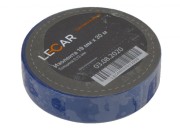 LECAR LECAR000023006 Изолента ПВХ LECAR 19мм.*20м. (синяя)