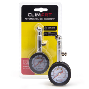 CLIM ART CLA00754 Манометр Clim Art автомобильный стрелочный металлический