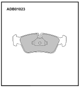 ALLIED NIPPON ADB01023 Колодки тормозные дисковые