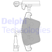Delphi LP1913 Колодки тормозные передние