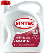 SINTEC 614500 Антифриз LUXE G12+ готовый -40C красный 5 кг