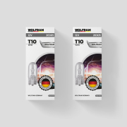 WOLFRAM 26305 Лампа галогенная WOLFRAM WITHOUT SOCKET T10 W2.1x9.5d 12V 5W 1 шт.