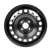 GANZ GRN15041 ДиCк штампованный 15x6 4x100/60.1 ET50 GRN15041 Black RENAULT Logan/Clio/Modus/Twingo / LADA Largus