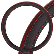 Skyway S01102434 Оплетка SKYWAY Luxury-7 M Черно/Красная экокожа