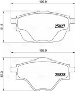 Trialli PF4088 Колодки тормозные дисковые