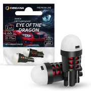 ORIGANA ORDRAGONW5W Лампа светодиодная EYE of the DRAGON WHITE 2шт.