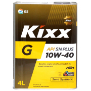 Kixx L210944TR1 Масло моторное G1 Plus SN 10W-40 полусинтетическое 4 л