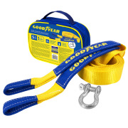 GOODYEAR GY004011 Динамическая стропа (рывковая) с шаклом Goodyear 5 тонн, 5 метров