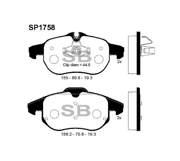 Sangsin brake SP1758