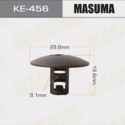Masuma KE456 Клипса (пластиковая крепежная деталь)