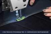 Rival SC60013 Авточехлы Строчка (зад. спинка 40/60) для сидений, алькантара/эко-кожа, черные