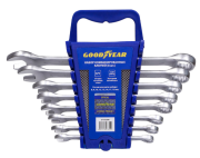 GOODYEAR GY002208 Набор ключей комбинированных 8 шт.: 8, 9, 10, 12, 13, 14, 17, 19 мм., в пластиковом холдере