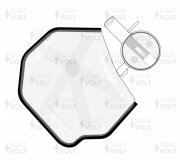 STARTVOLT SFF0916 Фильтр эл. бензонасоса для а/м  Duster (10-)/Kaptur (16-) 2.0i (SFF 0916)
