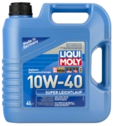 LIQUI MOLY 9504 Масло моторное синтетика LIQUI MOLY Super Leichtlauf 10W-40 4 л.