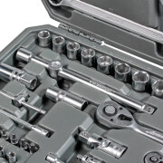 AIRLINE AT8241 Набор инструментов универсальный 82пр. (головки 1/2&quot;&quot;, 1/4&quot;&quot;) кейс