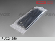 FENOX FUC24250 Хомут пластиковый (Стяжка) 4x250 мм, черный