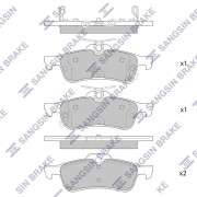 Sangsin brake SP4133