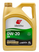 IDEMITSU 30011325746 Моторное масло Синтетическое 0W20 4л