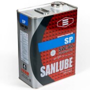 SANLUBE SANSP5W40C Масло моторное 5W-40 SP/GF-6A 4л (синтетика)