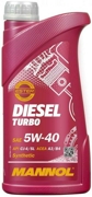 MANNOL 1010 Масло моторное Diesel Turbo 5W-40 синтетическое 1 л