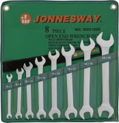 Jonnesway W25108S Набор ключей гаечных рожковых в сумке, 6-22 мм, 8 предметов