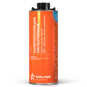 AIRLINE ADVI011 Шумоизоляция (вибро) жидкая, напыляемая "Optimal", 950 г., 1150 кг/м3, металл. евробаллон (ADVI011)