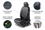 Rival SC60191 Чехлы Строчка 40/60, 50/50 Lada Largus SW 7м. 21-