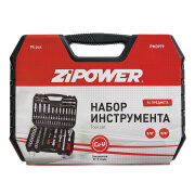 ZiPOWER PM3979 Набор инструмента, хром-ванадий, 94 предмета