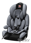 Little Car 129374 Автокресло детское 9-36кг. Little Car Ally (Brave) Isofix серый