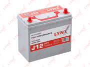 LYNXauto J12 Аккумулятор 45 Ah, 440 A, обратная, 238x129x227, JIS