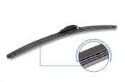 GOODYEAR GY000417 Бескаркасная щетка стеклоочистителя Goodyear FRAMELESS 17"/43 cm всесезонная, MULTICLIP