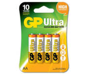 GP BATTERIES GP15AUCR4 Батарейка алкалиновая ultra Alkaline AA 1,5V упаковка 4 шт. Ultra