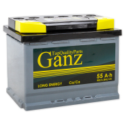 GANZ GA551 Аккумулятор GANZ 55 А/ч 242x175x190 EN500