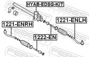 Febest HYABEDSGKIT Сайлентблок рулевой рейки (комплект)