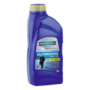 Ravenol 1153205001 Моторное масло для 4-T лодочных моторов RAVENOL Outboardoel 4T 15W-40, 1 литр